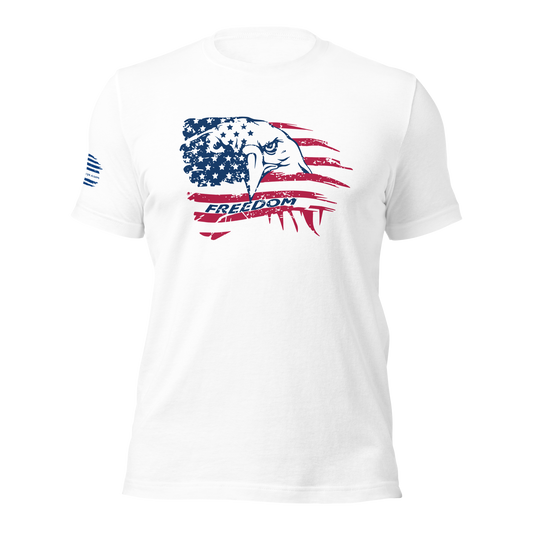 Bald Eagle Freedom Flag t-shirt